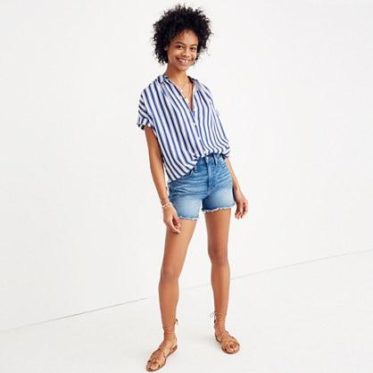 Madewell Central Shirt In Shea Stripe