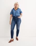 Madewell 10 High-rise Skinny Jeans In Danny Wash: Tencel Edition