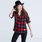 Madewell Penfield&reg; Valleyview Checked Flannel Shirt