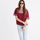 Madewell Embroidered Tee Top