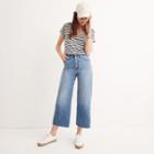 Madewell Wide-leg Crop Jeans: Button-front Edition