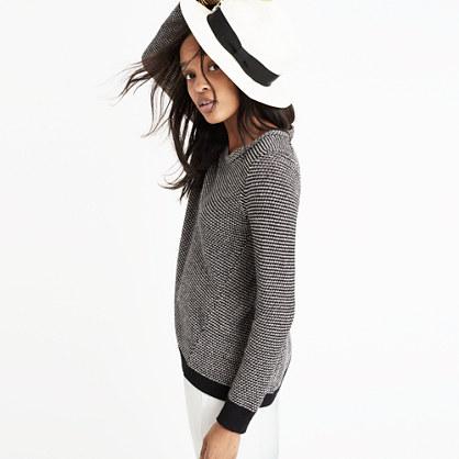 Madewell Riverside Pullover Sweater In Dotweave