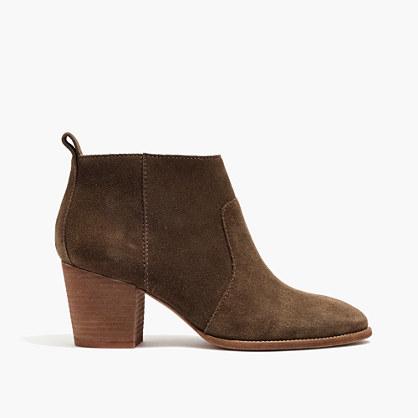 Madewell The Brenner Boot In Suede