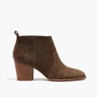 Madewell The Brenner Boot In Suede