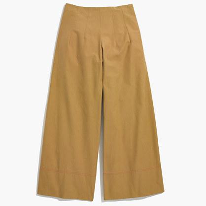 Madewell Caron Callahan™ Khaki High-rise Wide-leg Pants