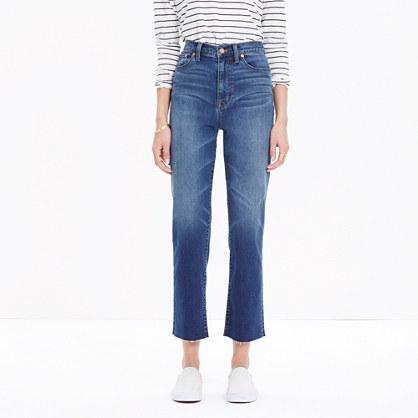 Madewell 11" High Riser Crop Flares