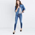 Madewell Tall 9 High-rise Skinny Jeans: Button-through Edition