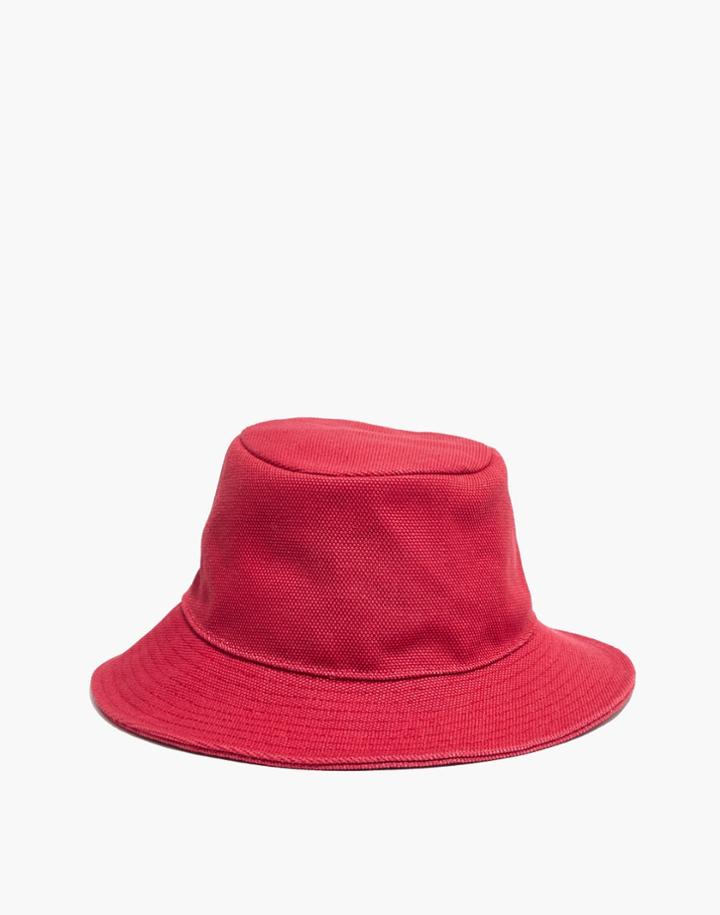 Madewell Short-brimmed Canvas Bucket Hat