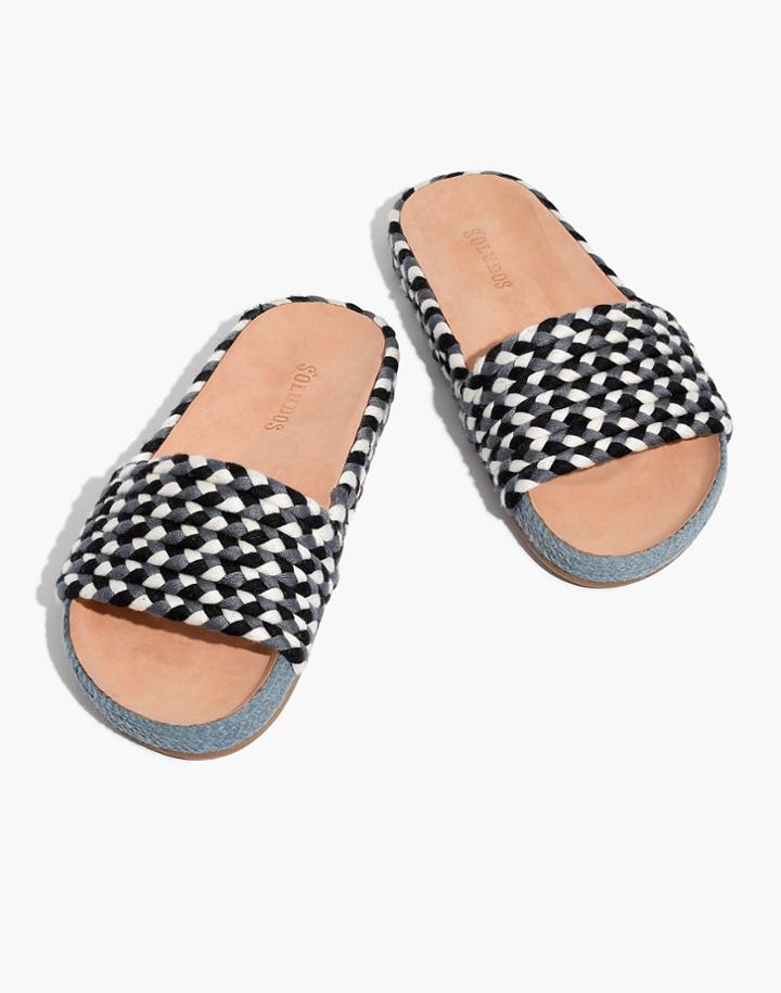 Madewell Soludos Braided Pool Slides