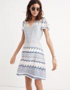 Madewell Poppy Dress In Ionian Tile