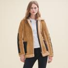 Maje Sheepskin Coat