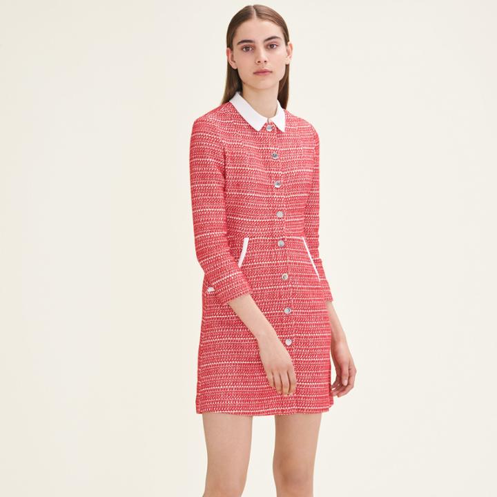 Maje Jacquard Dress