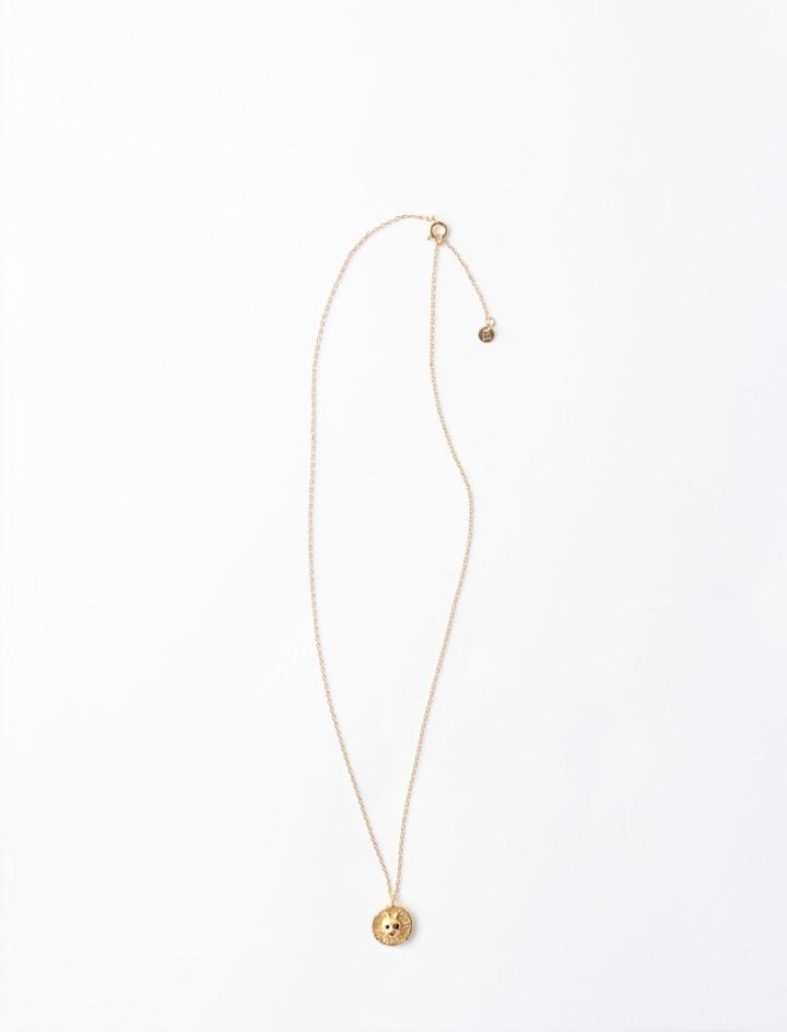 Maje Mon Cat  Gold-plated Necklace
