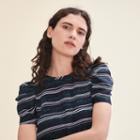 Maje Short Dress With All-over Lettering