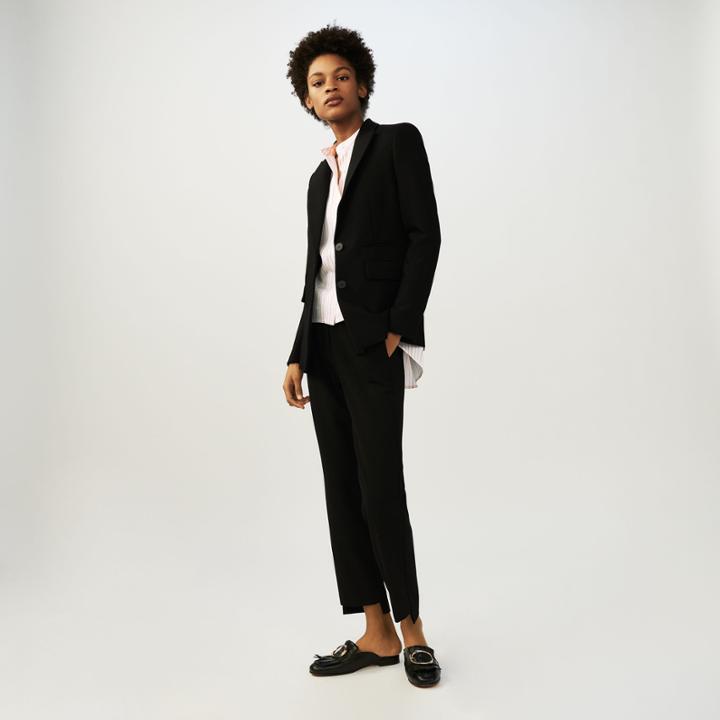 Maje Tailored Crepe Jacket