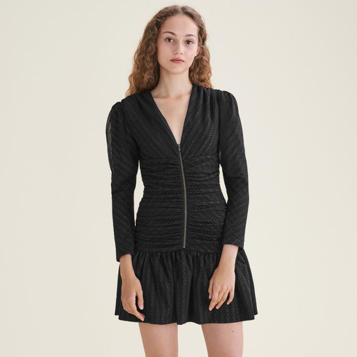 Maje Short Draped Dress
