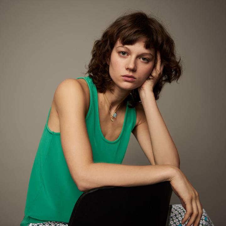 Maje Silk Tank Top