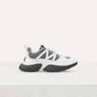 Maje Xxl Sneakers With Houndstooth Detail