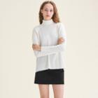 Maje Cashmere Roll-neck Jumper