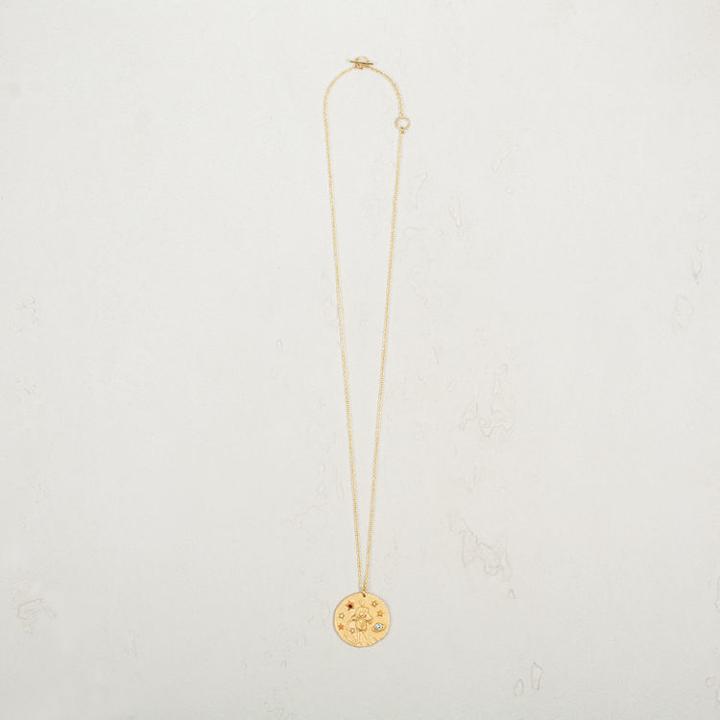 Maje Aquarian Zodiac Sign Necklace
