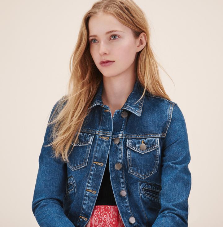 Maje Denim Jacket