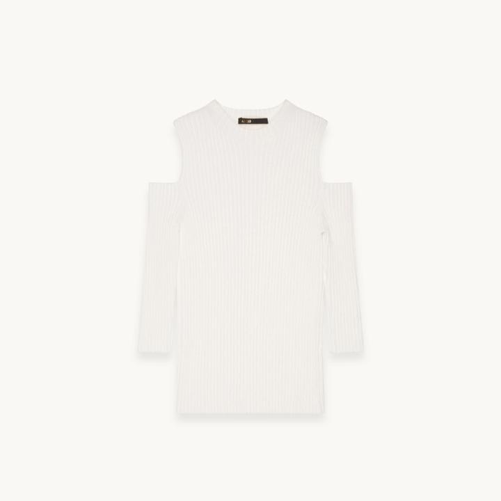 Maje Close-fitting Off The Shoulder Top