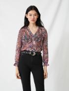 Maje Mom-style High-waisted Straight Jeans