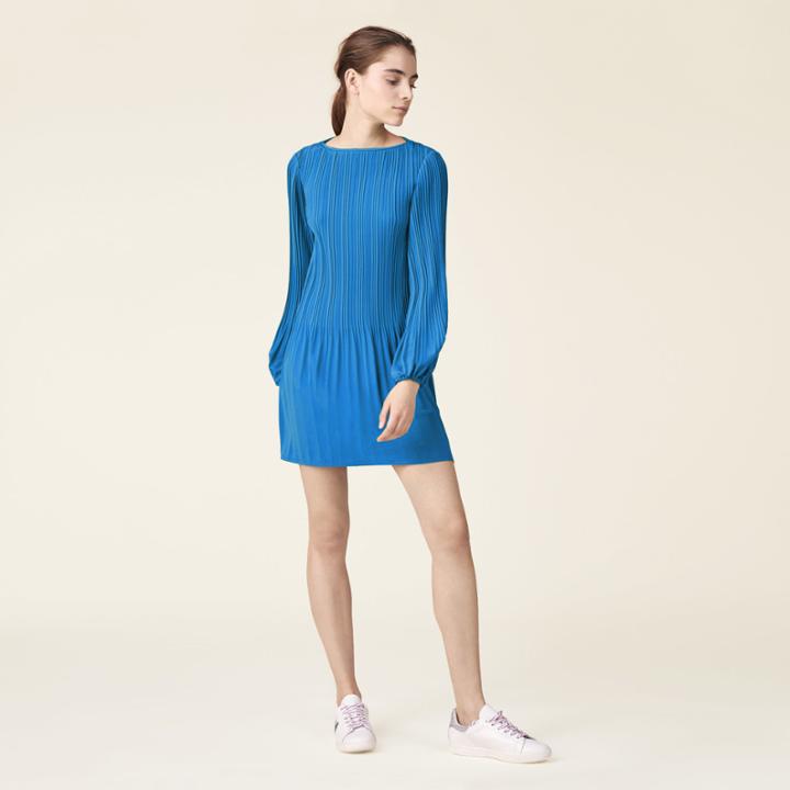 Maje Pleated Dress