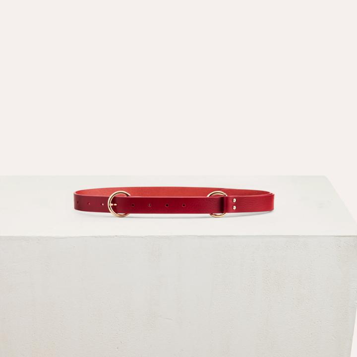 Maje Belt With A Mettalic Ring
