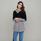 Maje Trompe-l'il Effect Cropped Sweater
