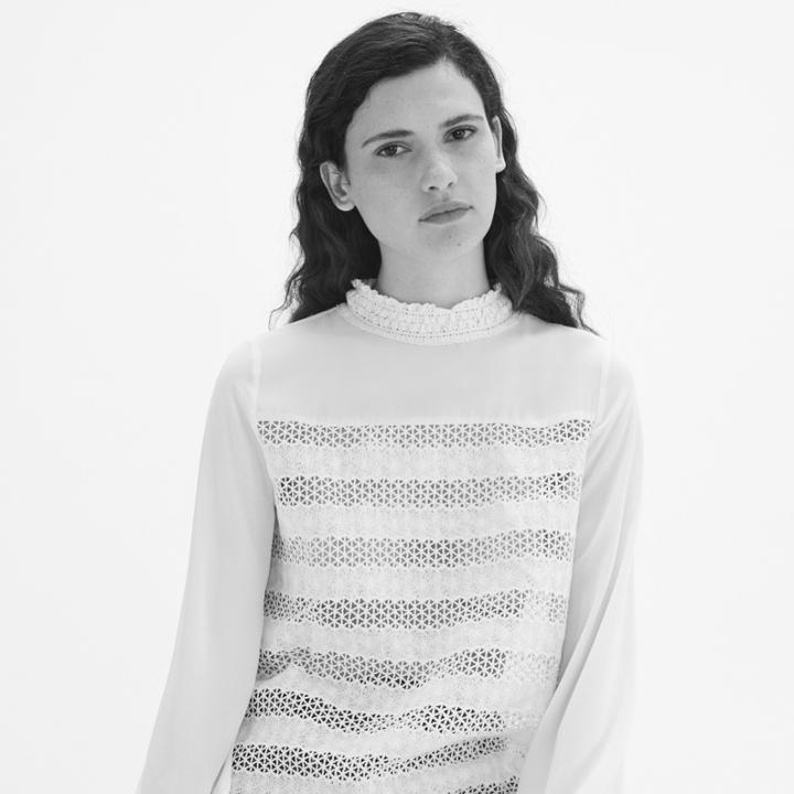 Maje Embroidered Top