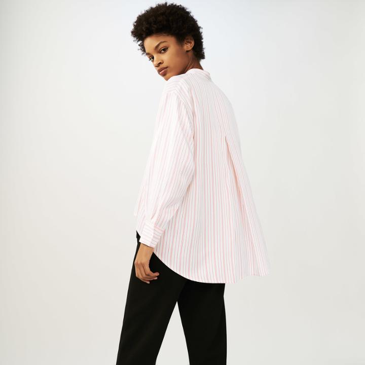 Maje Oversized Striped Shirt