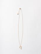 Maje Rhinestone Q Necklace