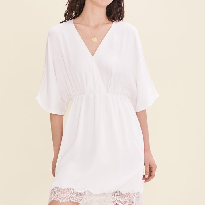 Maje Floaty Crpe Dress