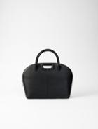 Maje Large Smooth Leather Handbag