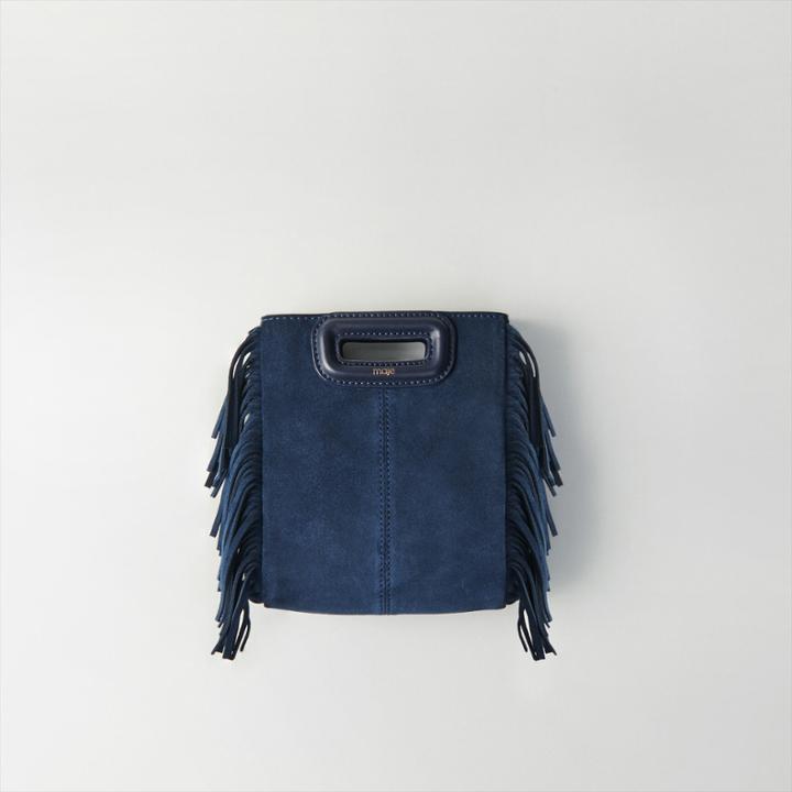 Maje Mini Suede M Bag With Chain