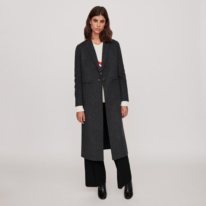 Maje Patched Sleeveless Shearling