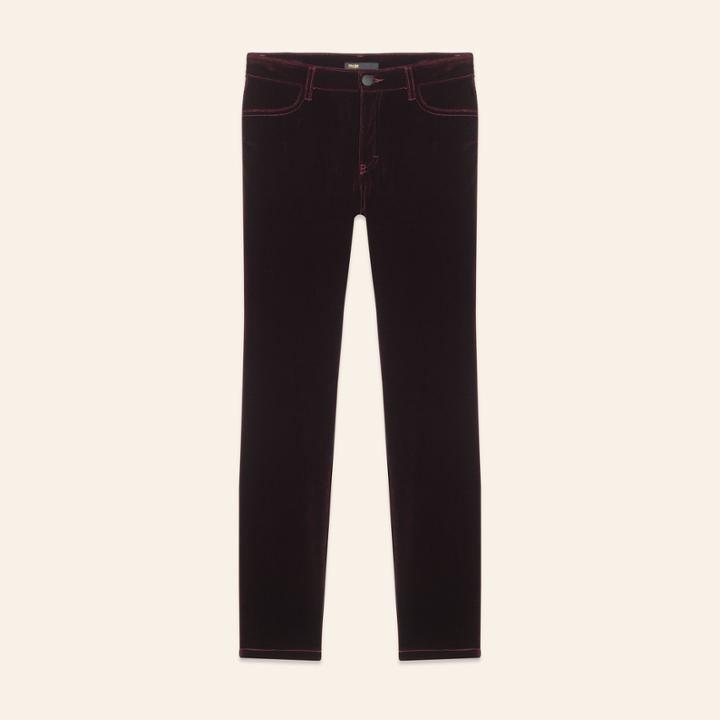 Maje Velvet 5-pocket Trouser