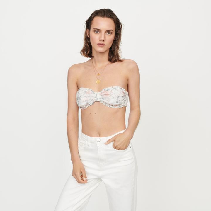 Maje Floral-print Bikini