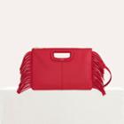 Maje M Duo Purse In Leather
