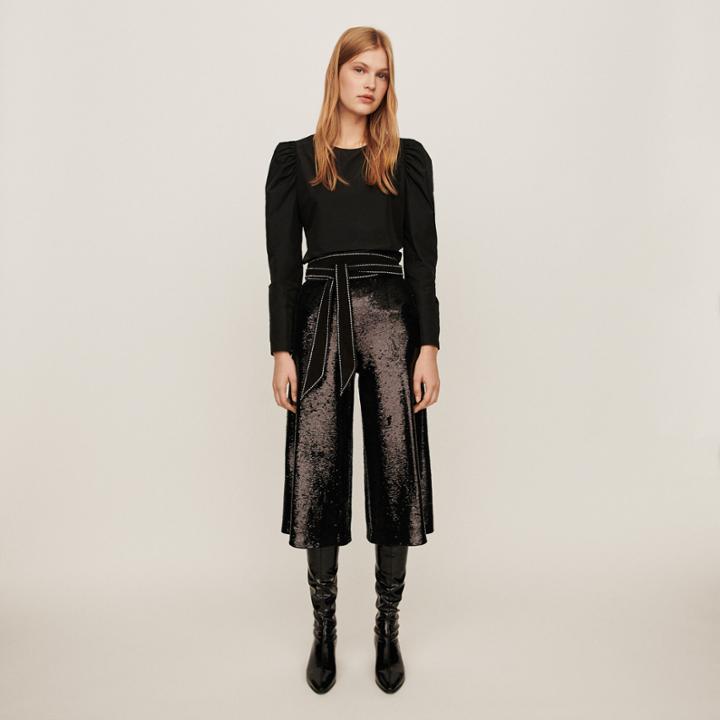 Maje Sequin Pants