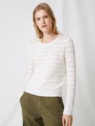 Maje Jumper With Intricate Button Details