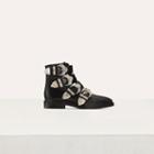 Maje Multi-strap Leather Booties
