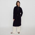 Maje Belted Double Face Coat