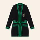 Maje Mid-length Cardigan With Crest