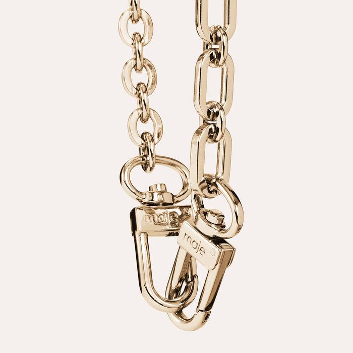 Maje Silver Detachable Chain For Handbag
