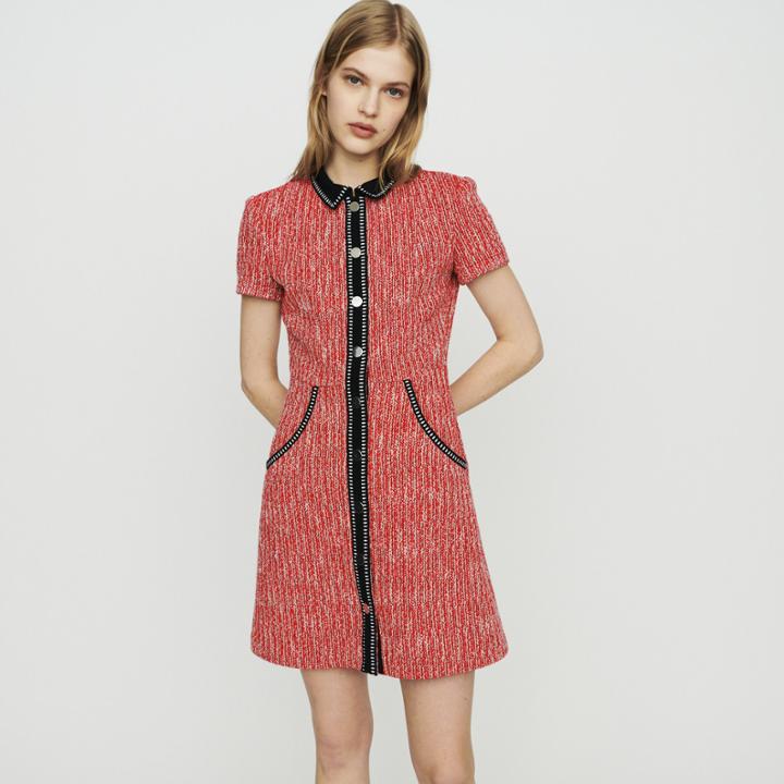 Maje Tweed-style Dress