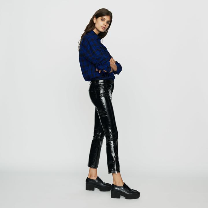 Maje Cigarette Skai Pants
