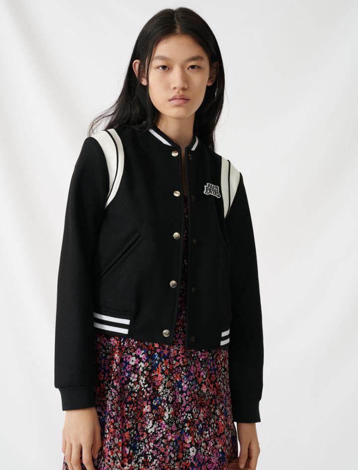 Maje Varsity-style Jacket