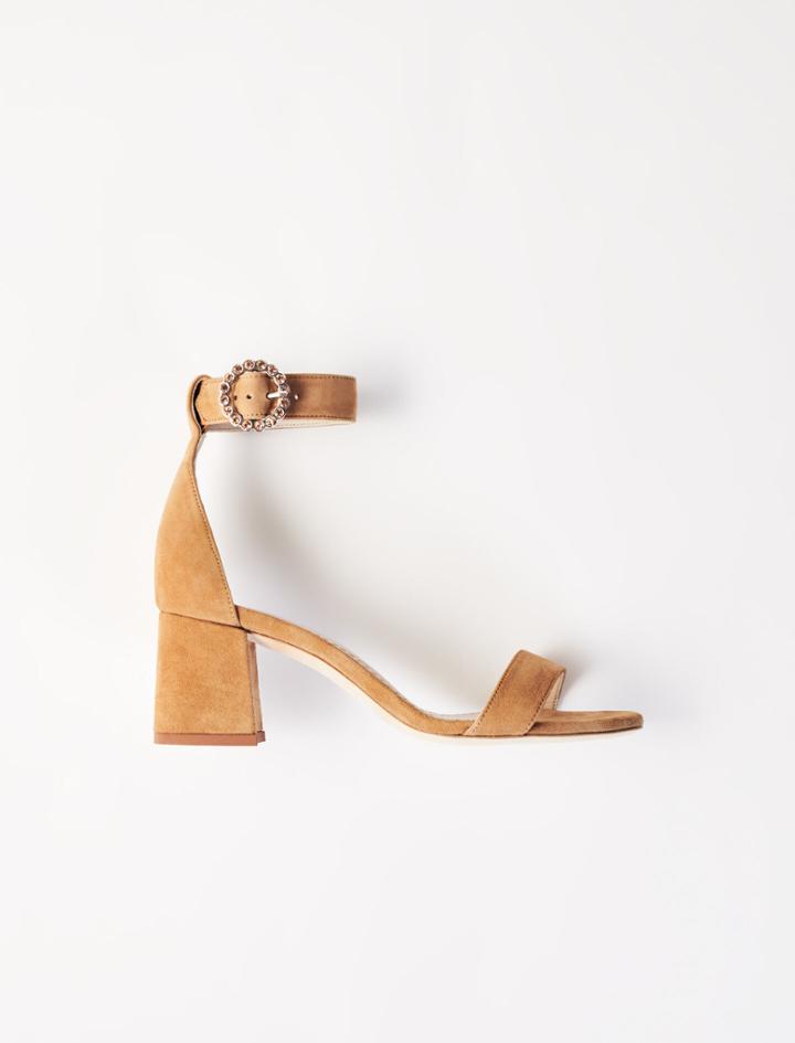 Maje Strappy Midi-heeled Sandals